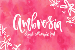 Ambrosia Script: The Perfect Handwritten Font for Crafters