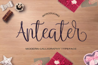 Anteater: A Modern Script Font for Editorial Design