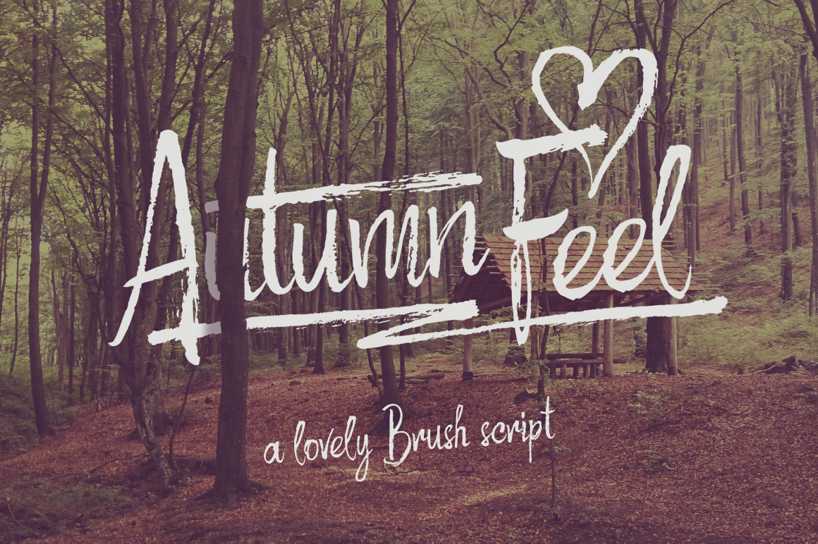 Autumn Feel: A Hand-Drawn Font for Authentic Branding