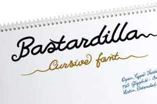 Bastardilla: A Smooth Script Handwritten Font for Editorial Design