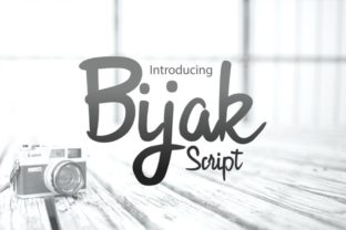 Bijak Font: The Perfect Handwritten Typeface for Makers
