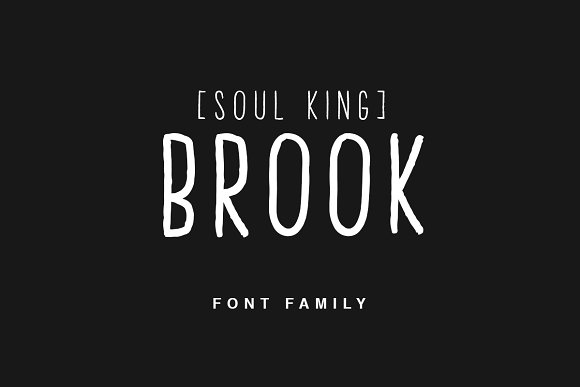 Brook Font: A Handwritten Typeface for Makers