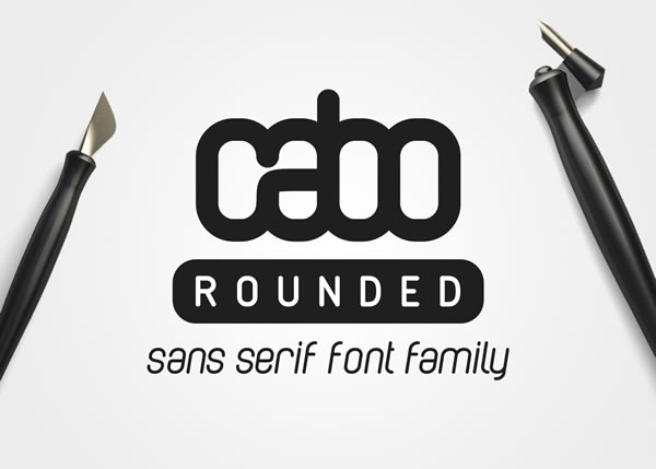 Cabo Rounded Family: The Modern Sans Serif for Bold Branding