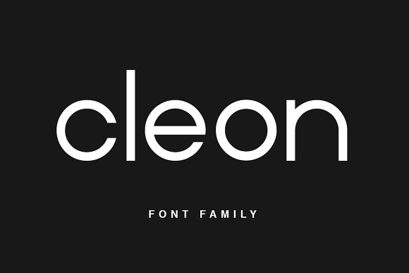 Cleon: A Clean Sans Serif Font for Modern Campaigns