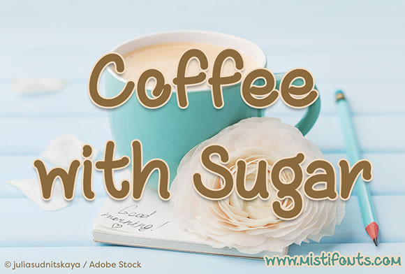 Coffee with Sugar Font for Modern Web Design