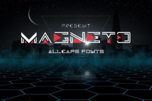 Designing a Futuristic Brand with Magneto Typeface