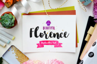 Florence: A Smooth Brush Font for Modern Branding