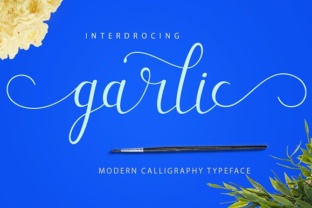 Garlic: The Handwritten Script Font for Small Business Branding