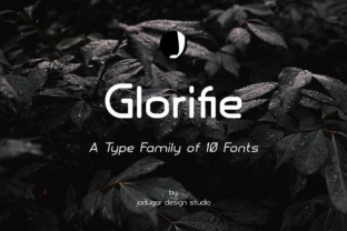 Glorifie: A Refined Sans Serif for Modern Editorial Design