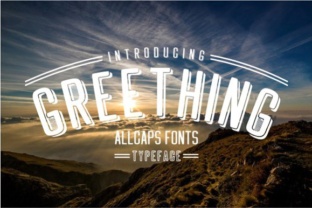 Greething Sans: A Vintage Typeface for Modern Brands