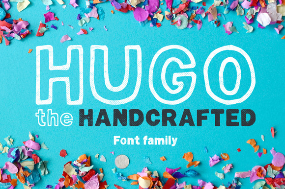 Hugo: A Folk Sans Serif Font for Bold Web Headings