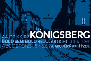 Königsberg: The Friendly Display Font for Small Business Branding