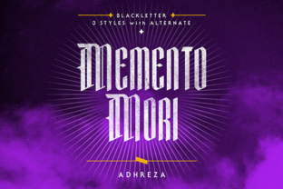 Memento Mori Typeface for Bold Digital Branding