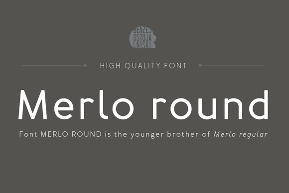 Merlo Round: The Friendly Sans Serif for Modern Web Design