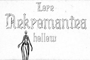 Transform Your Brand with Lore Nekromantea Hollow Typeface