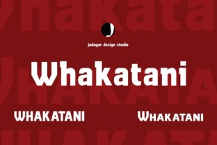 Whakatani Font Review: A Bold Slab Serif for Modern Design